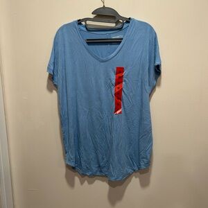 Mondetta Blue Graphic Relaxed Short Sleeve Tee